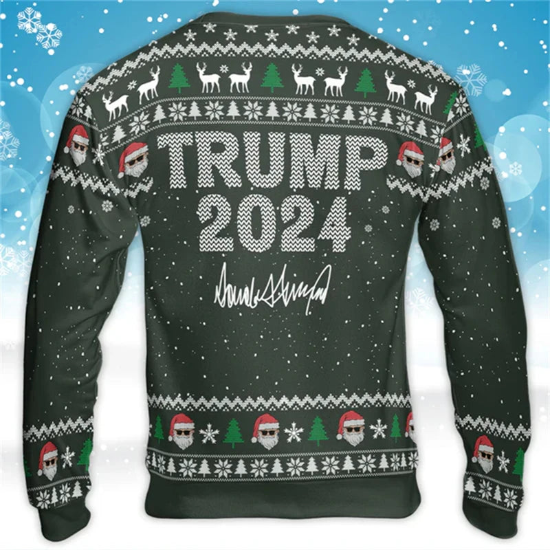 Donald Trump Ugly Christmas Sweater