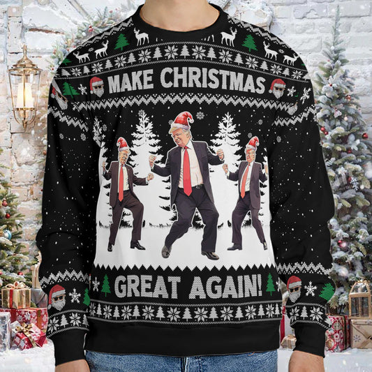 Donald Trump Ugly Christmas Sweater